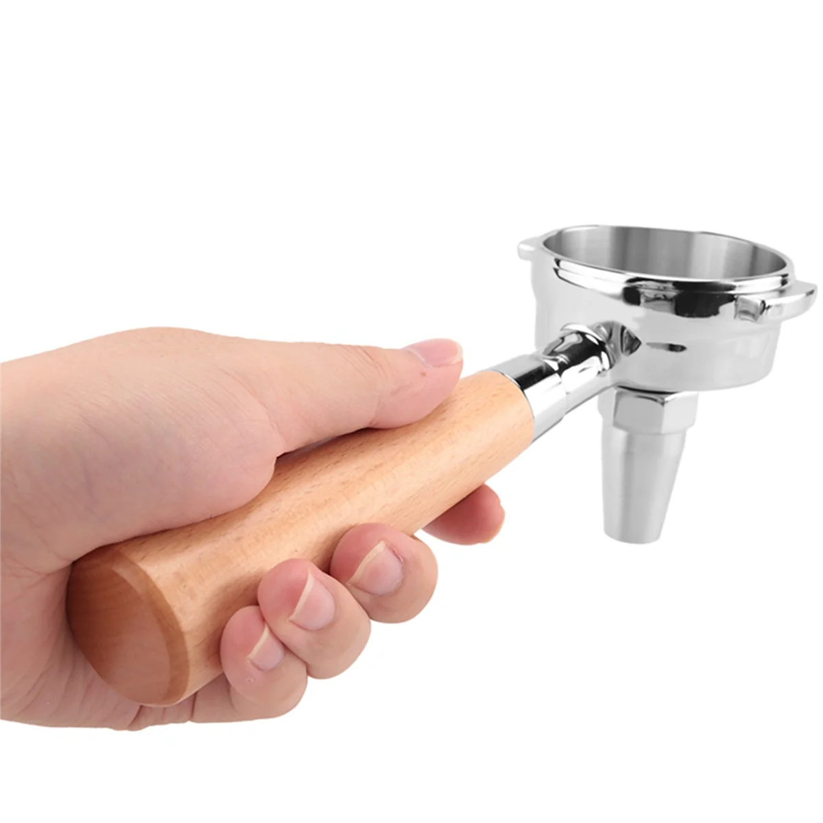 Портафильтр для чая с деревянной ручкой и костюмом Кофемашина 58 мм/Teapresso