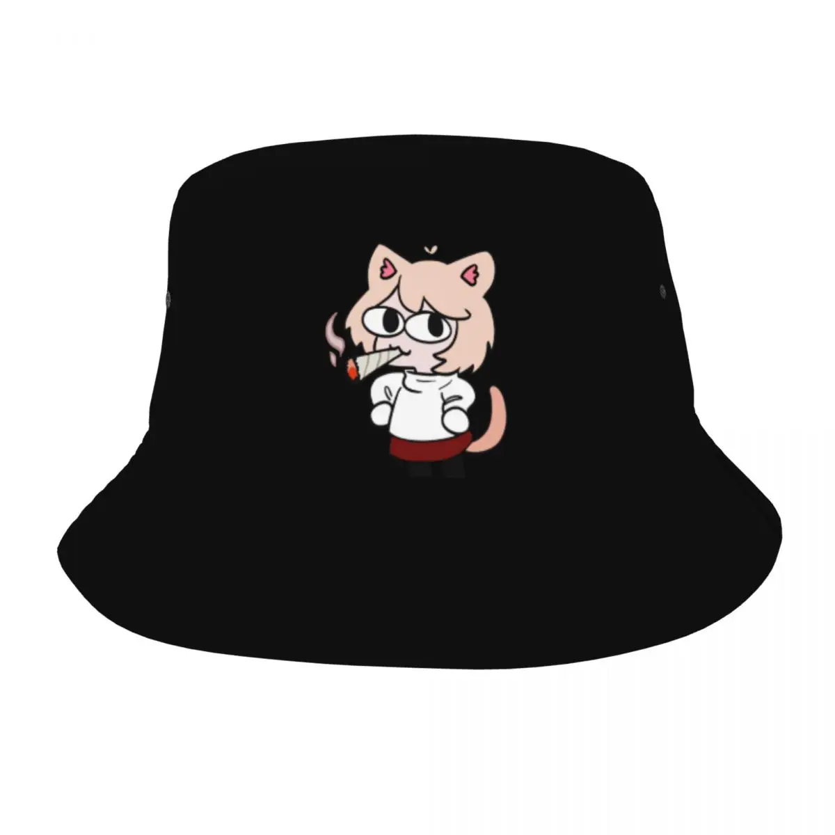 

Outdoor Bucket Hats Neco Arc Funny Neko Memes Panama Hat Girl Boy Cotton Fisherman Cap Reversible Fisherman Hat Winter