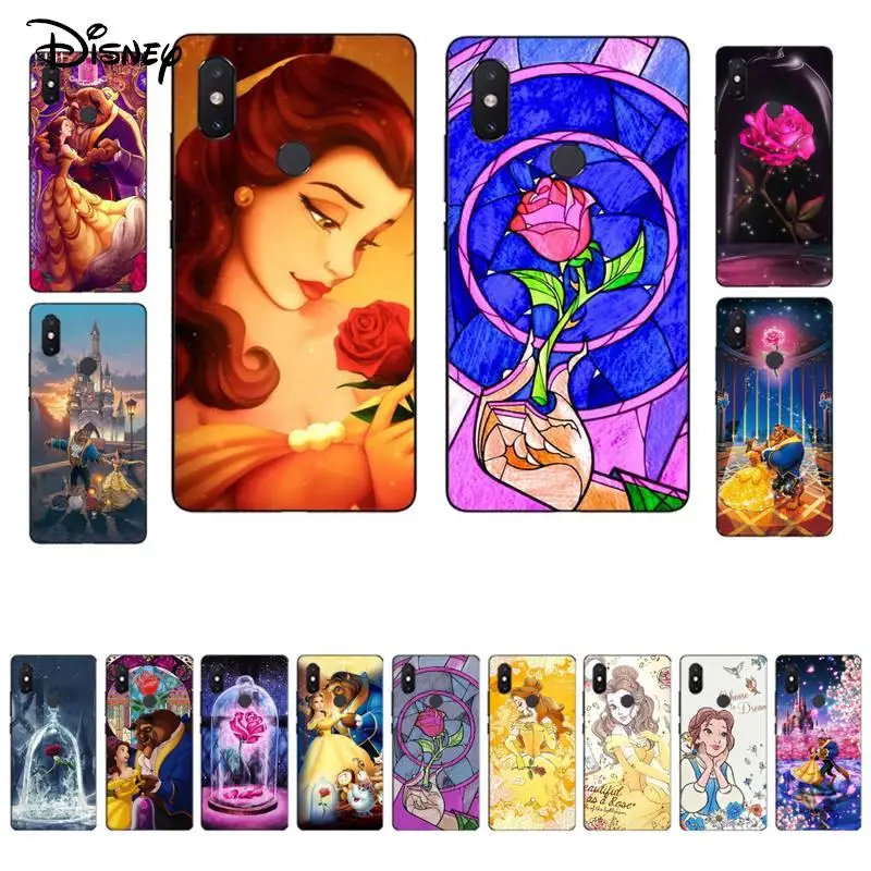

Disney Beauty and the beast Phone Case for Xiaomi mi 8 9 10 lite pro 9SE 5 6 X max 2 3 mix2s F1