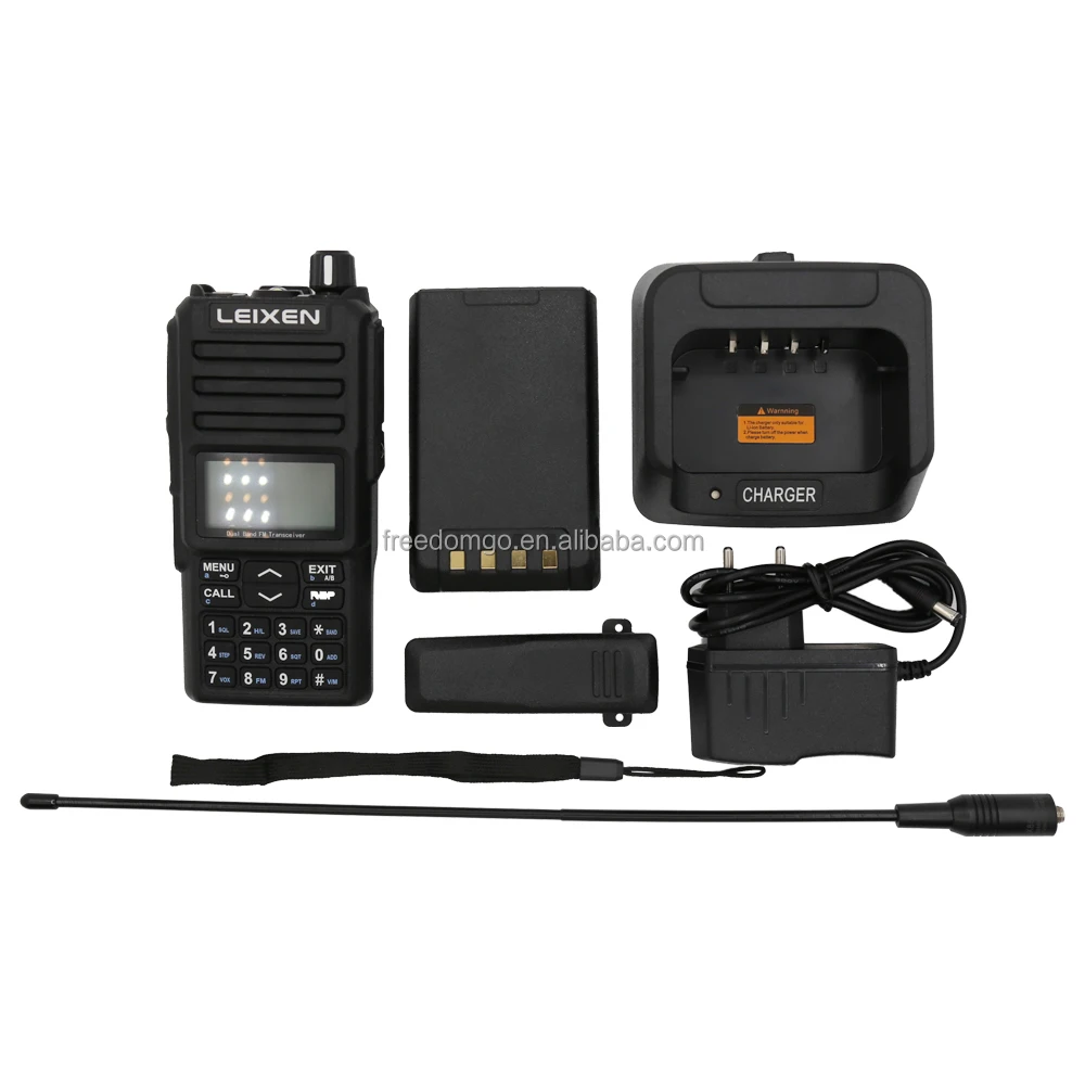 Фото Китайская профессиональная рация Leixen UV-25D, мощностью 20 Вт, двухдиапазонная, портативная, UHF/VHF, для связи. №4
