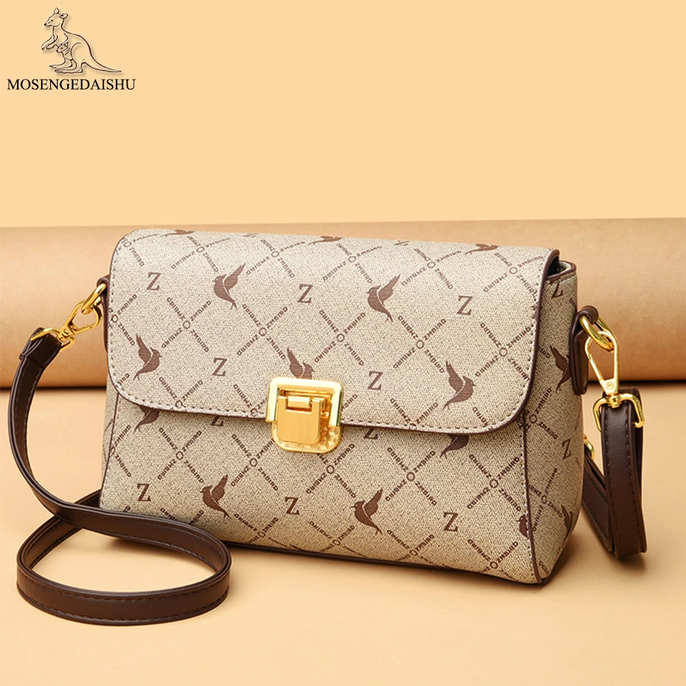 

Luxury Designer Premium Leather Ladies Shoulder Bag Panelled Design 2023 New Style Women Messenger Bags Phone Bag Bolsa Feminina