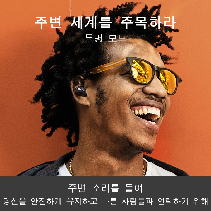 QCY HT01C Hybrid ANC Headphone-35dB Bluetooth наушники Беспроводная зарядка TWS активное