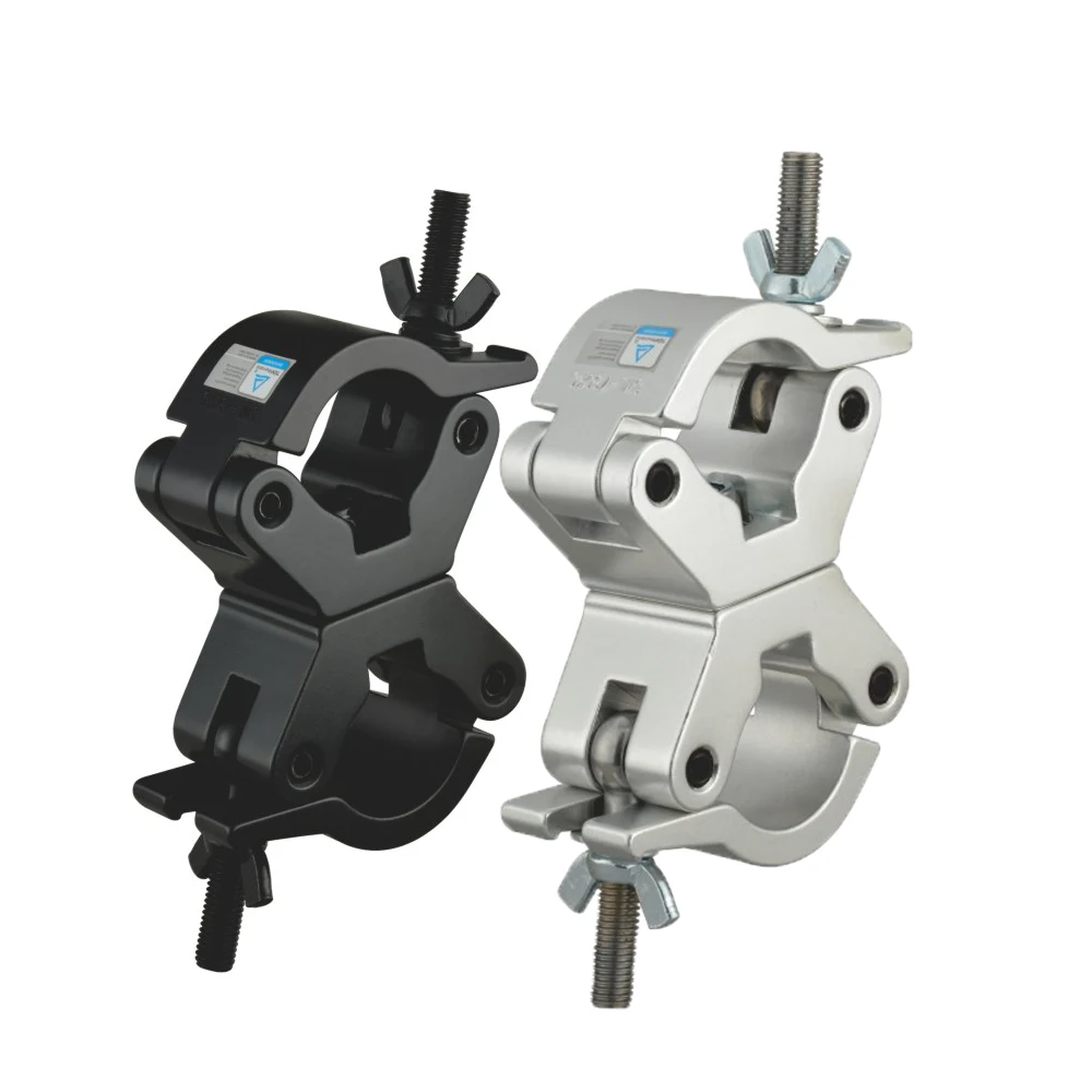 

Proswivel Clamp Fit For 2 Inch Dj Supply Heavy Duty Stage Lights Truss Fixture Up To 440 lb / 200 kg Load Swivel Secure Aluminum