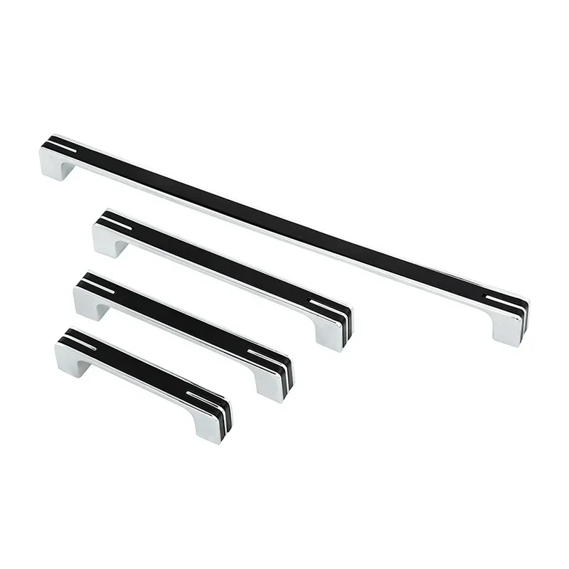 Ручка шкафа из цинкового сплава 96/128/160/192/320 мм дверная ручка кухонного мебельная