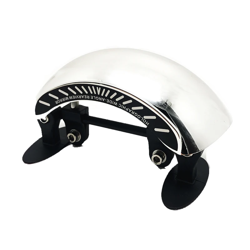 Мотоциклетное широкоугольное зеркало заднего вида с голографическим углом