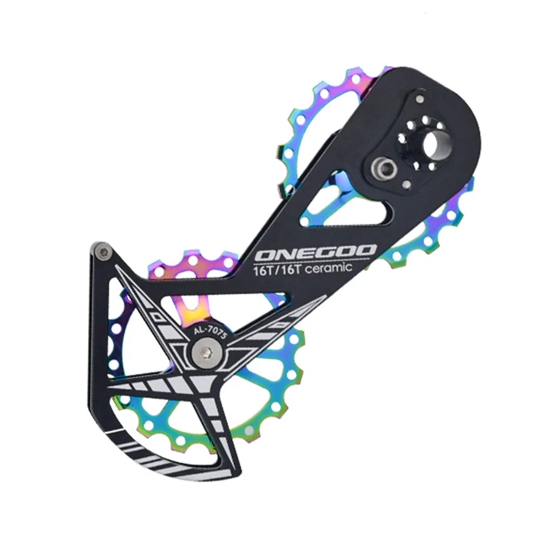 

16T-16T Rear Derailleurs Guide Wheel Ceramic Bearing Bicycle Derailleur Pulley Cage
