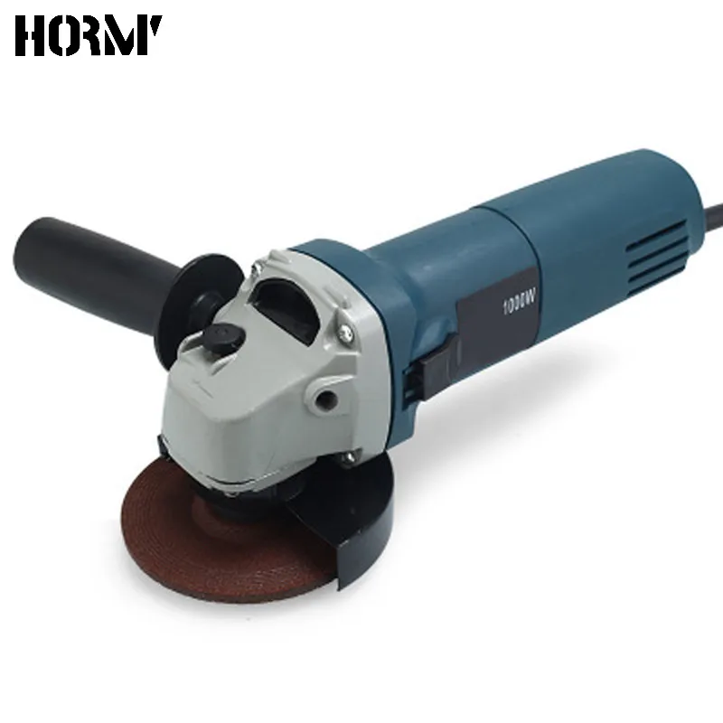 

11000rpm 6 Speed Adjustable Electric 100 Angle Grinder M10 1000W Chainsaw Woodworking Cutting Chainsaw Bracket Change Grinder