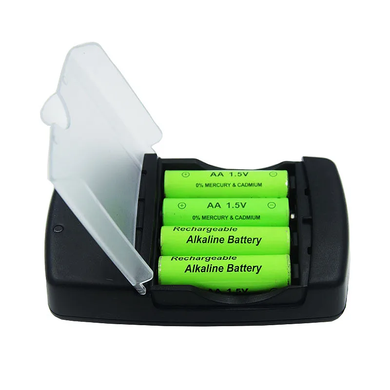 Зарядное устройство Lucky 4 слота умное быстрое зарядное USB для 1 5 в AA AAA Ni-MH