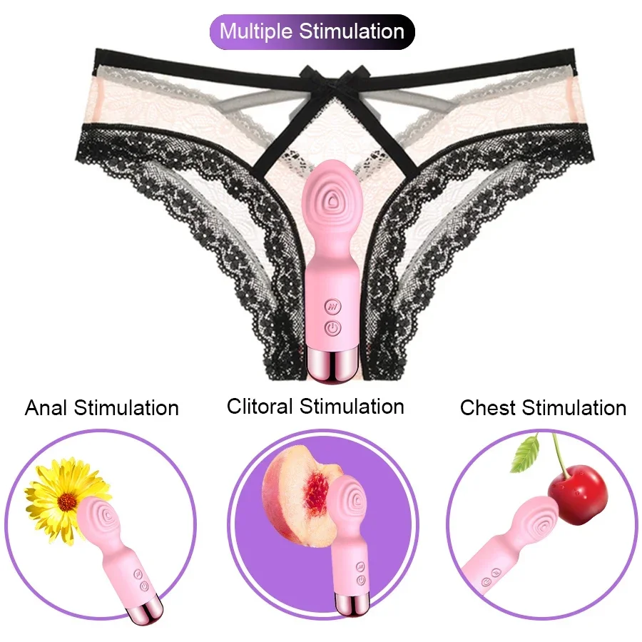 10-скоростной мощный AV вибратор волшебная палочка Стимулятор клитора массажер