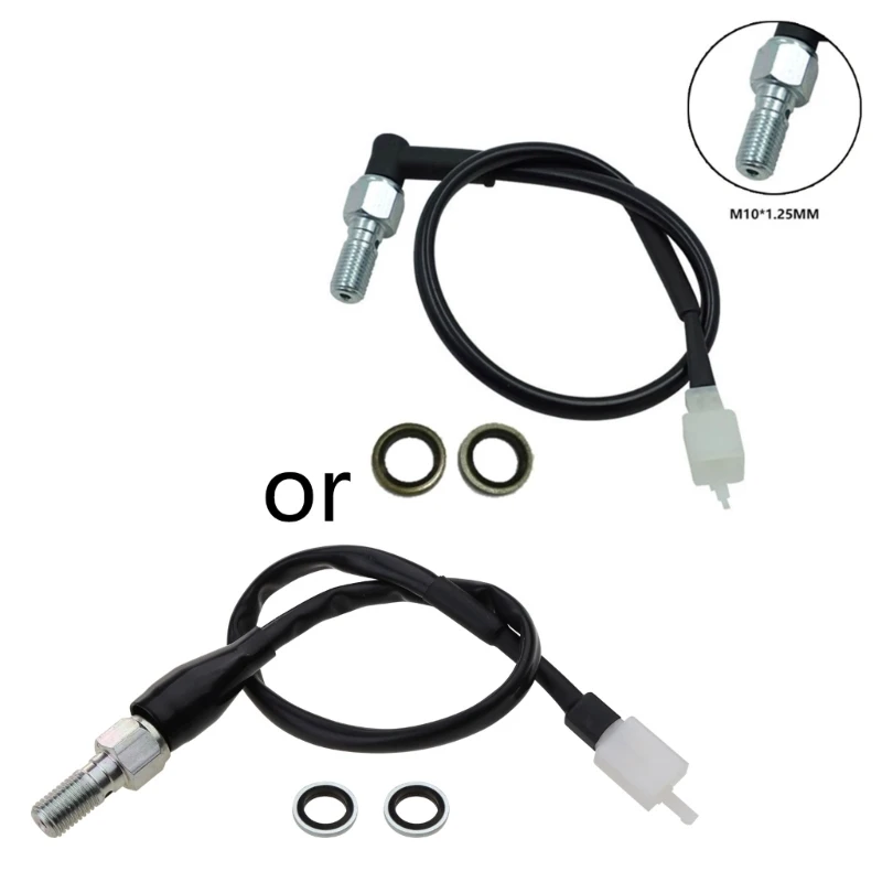 

Hollow Bolt Hydraulic Brake Switch Universal Motorcycle Hydraulic Brake Pressure Rear Light Switch for Motorcycle drop shipping