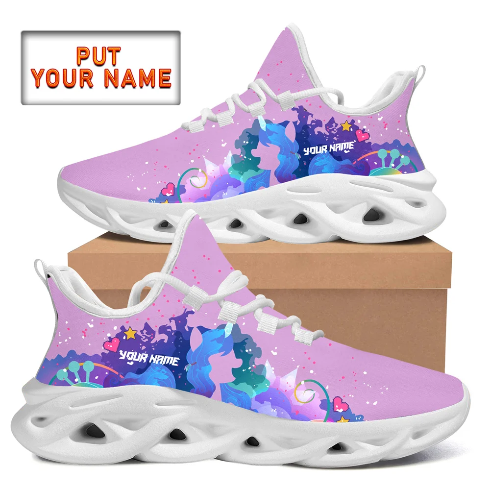 

Art Custom printed Women Running Shoes Low Top Lace Up Men's Sneakers Women Jogging Footwear