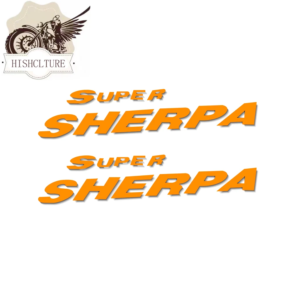 

For Kawasaki KL 250 Super Sherpa KL250 motorcycle tail box stickers Beak Fender Decal Shock absorber decals Badge Decal
