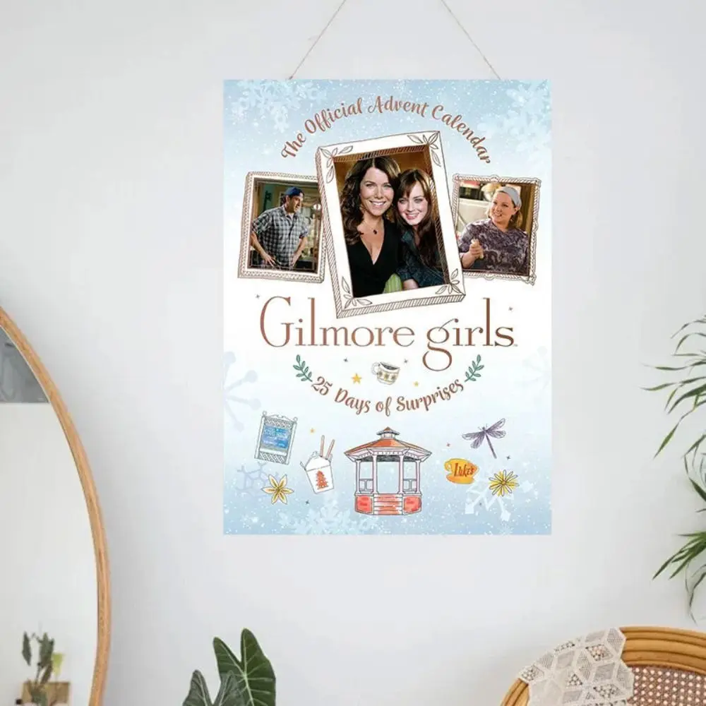 Рождественский календарь Gilmore для девочек адвент-календарь праздничное