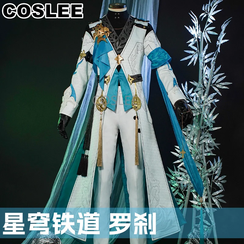 

COSLEE Luocha Косплей Костюм Honkai: Star Rail Косплей модная красивая Униформа игровой костюм Хэллоуин Карнавальная вечеринка наряд для мужчин