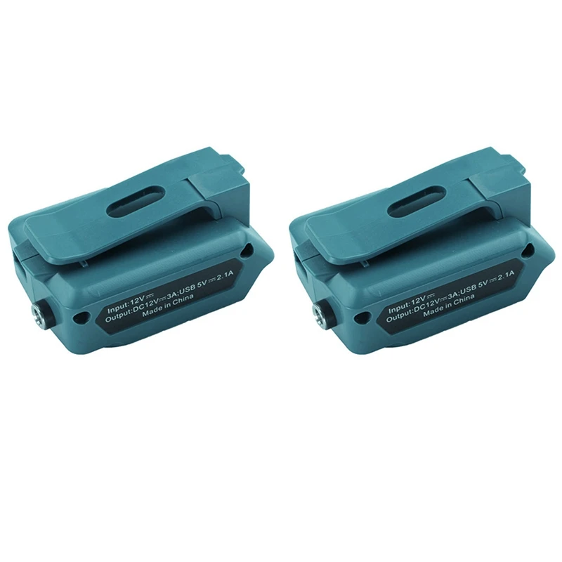 2X альтернатива Makita для инструмента Makita 10,8 в 12 В, аккумулятор постоянного тока, Интерфейсный конвертер, подходит для BL1015 BL1040