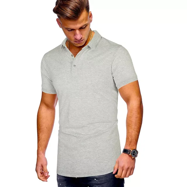 

2022NEW New Men's Summer Short Sleeve T Shirt Men Turn Down Collar Business Casual tshirt Black White Solid Color Tops S-3XL