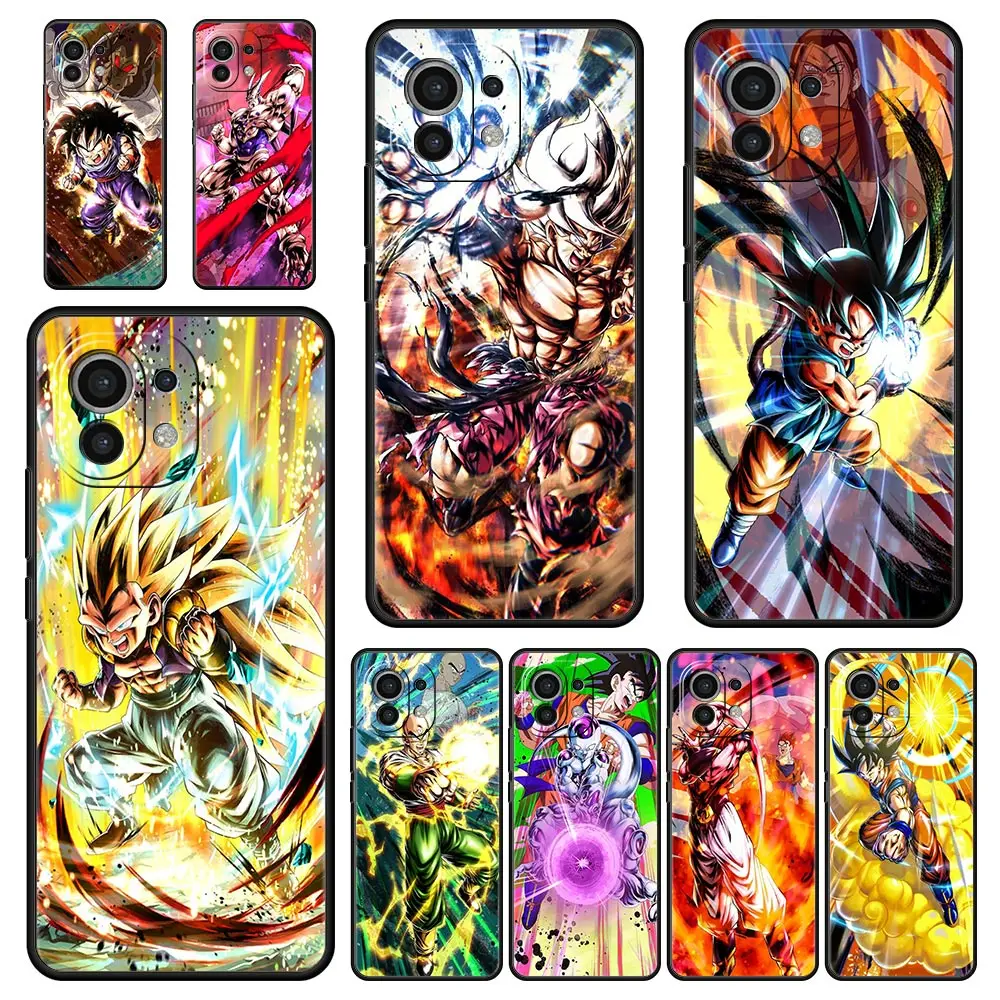 

Dragon Ball Son Goku Phone Case For Xiaomi Poco X3 NFC F3 M3 M4 Mi Note 12 10 11 Ultra 11T Pro 10T Lite 5G 9T 11i 11X Soft Cover