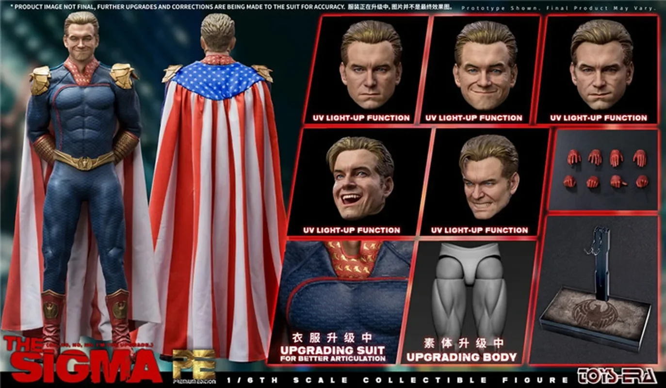 Коллекционная экшн-фигурка Homelander Of The Boys Toys Era 1/6 Sigma Pe018