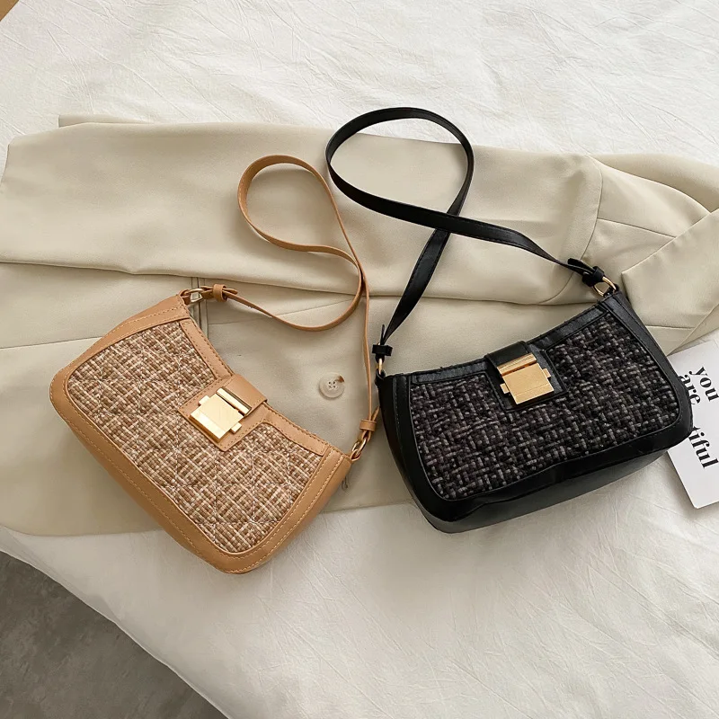 

Summer Small Bag Women's Bag 2022 New Trendy Fashion One-shoulder Underarm Bag Net Red Trend Ins Hand Bag Luxury Brand Handbags