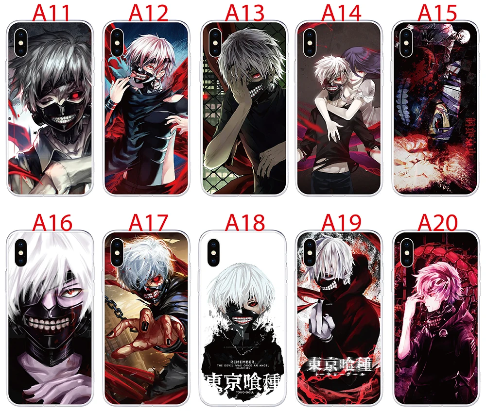 Чехол для BQ Aquaris X X2 pro U2 lite C V VS X5 PLUS M5 vsmart Active 1 JOY Plus мягкий чехол Kaneki с рисунком
