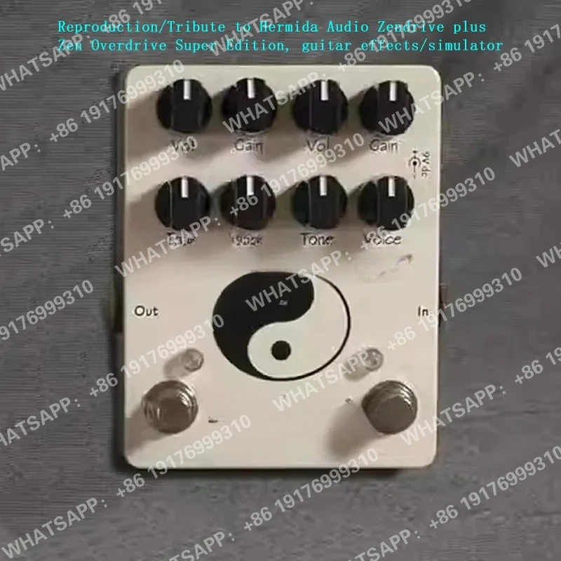 Фото Реплика Hermida Audio Zendrive plus Zen Overdrive, суперверсия, сценические гитарные эффекты/симулятор №1