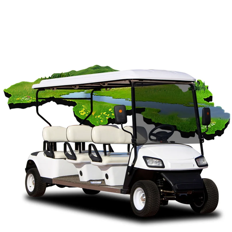 

Electric Culb CarGolf Car 4 Seat Golf Trolley Electric Aduls 4 Wheel Drive Cheap Price Club Car Buggy Golf Carts Electric