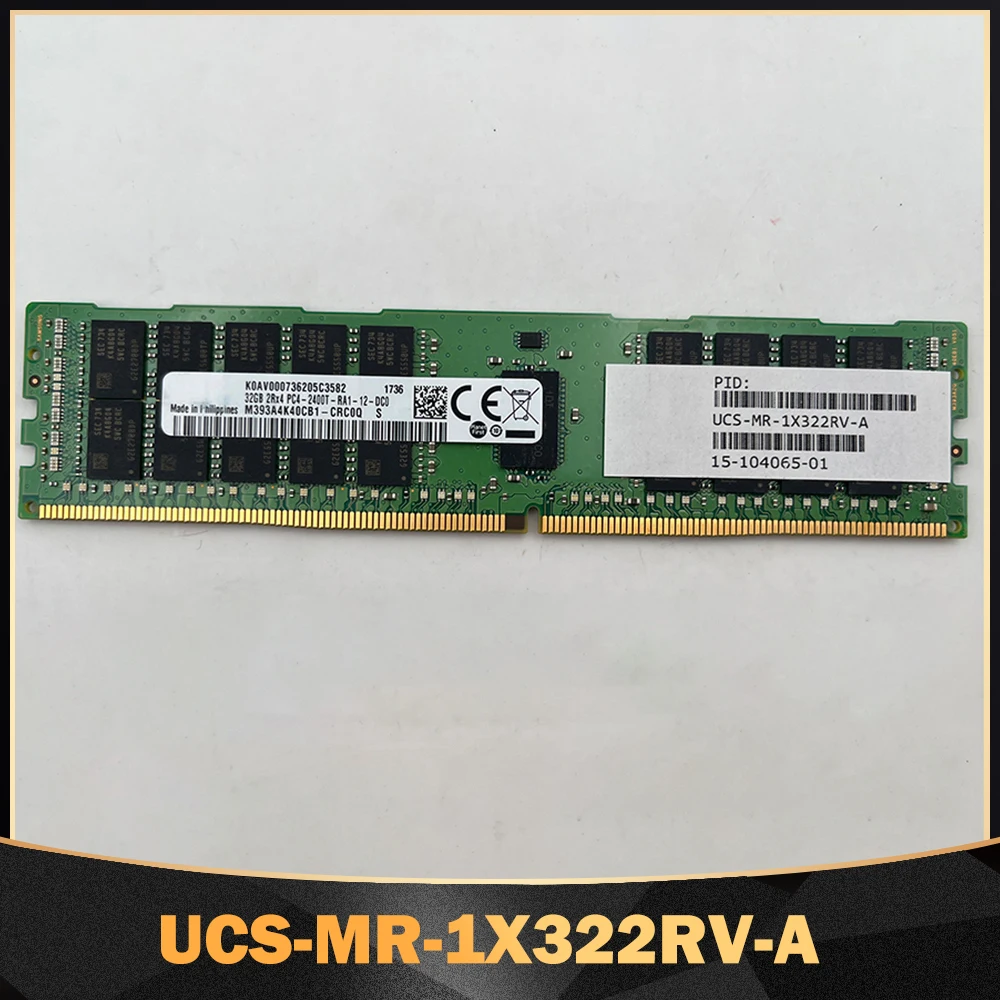 

UCS-MR-1X322RV-A For Cisco UCS C200 C220 C240 M4 Memory 32G 32GB DDR4 2400MHz 2400T ECC RAM High Quality