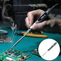 new ts100 65w electric soldering iron mini smart programmable electric soldering iron digital lcd display soldering station tool