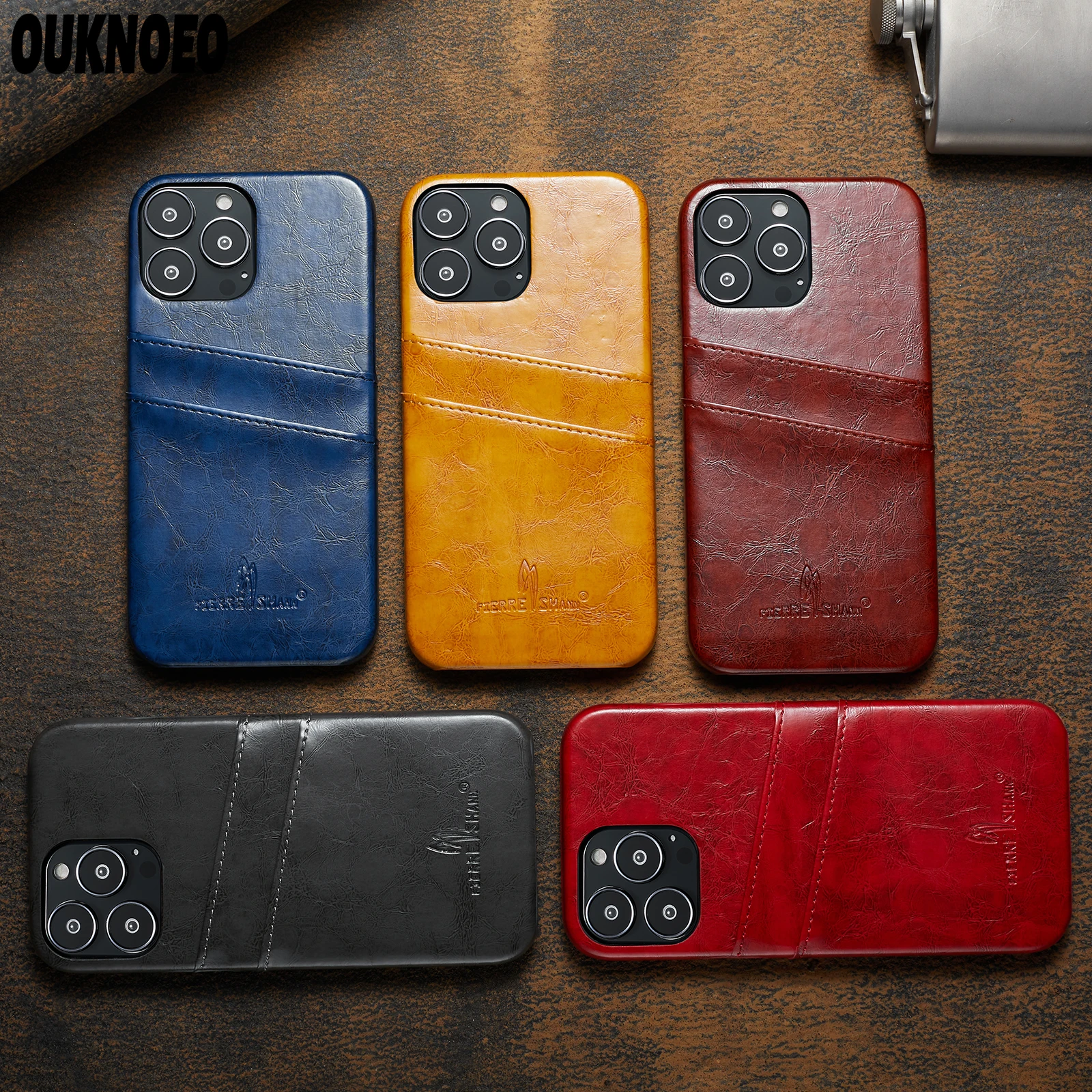 

Funda Luxury Leather Phone Case For iPhone 14 Plus Pro Max Case 13 12 11 Pro XS Max 7 8 6s Plus XR SE Business Wallet Card Cover
