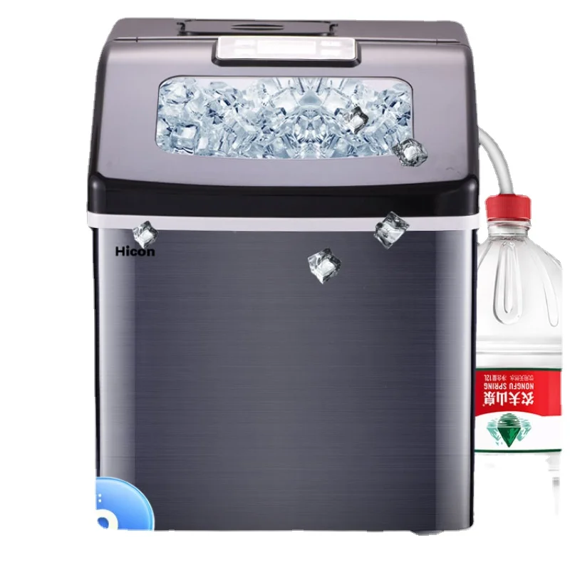 

Ice Maker Household Small Dormitory Students 30/25kg Automatic Milk Tea Shop Commercial Ice Maker