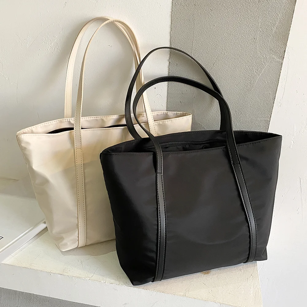 Unistybag Tote Bag for Women Large Capacity Shoulder Bag Designer Oxford Top-handle Totes Female Handbag Simple Shopping Bags