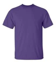 

Basic purple summer short sleeve