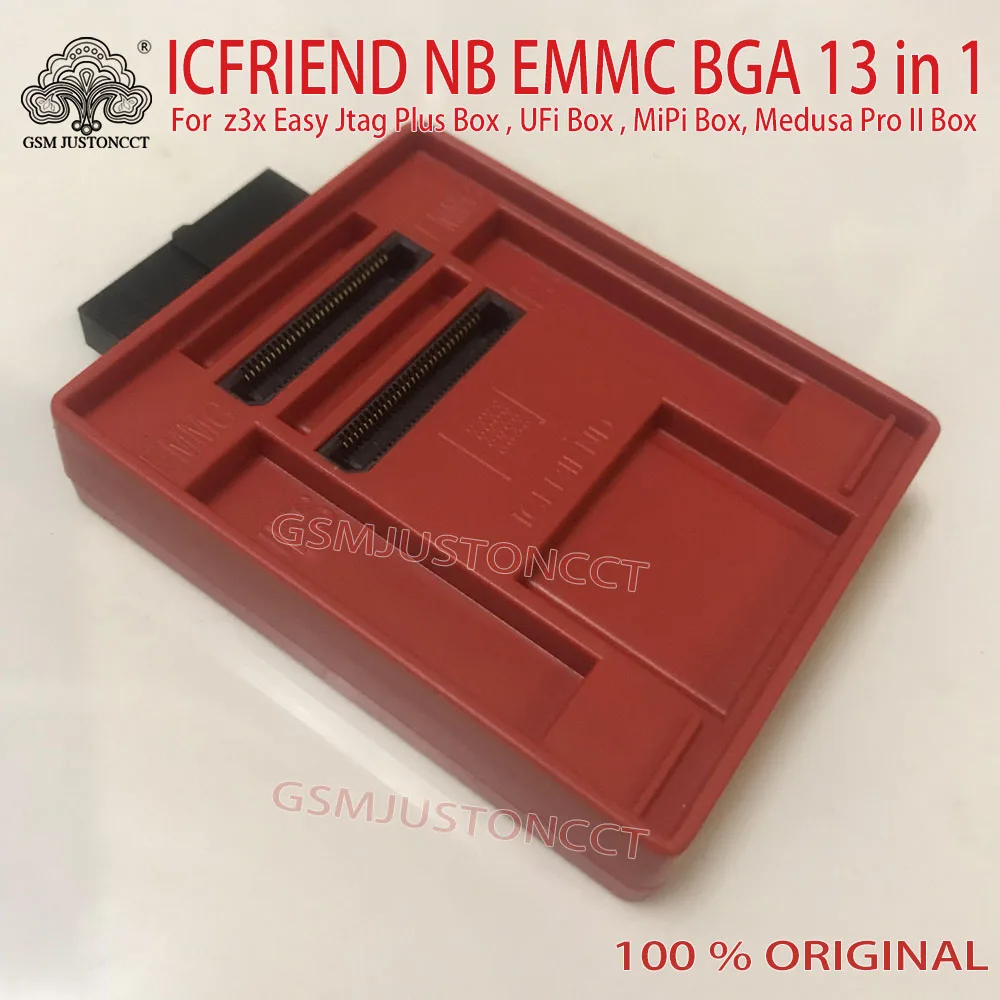 Простая версия ICFriend высокоскоростная фотография Φ X E MATE BOX EMATE EMMC BGA 13 в 1 для 100 168 153
