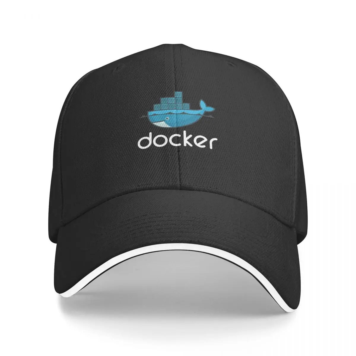 

2023 New Docker Logo Essential T Shirt Cap Baseball Cap Big Size Hat Women's Hats Men's