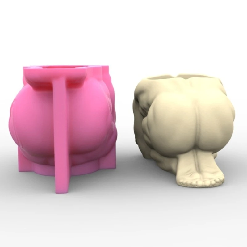 Держатель для кистей макияжа органайзер формы цветочных горшков