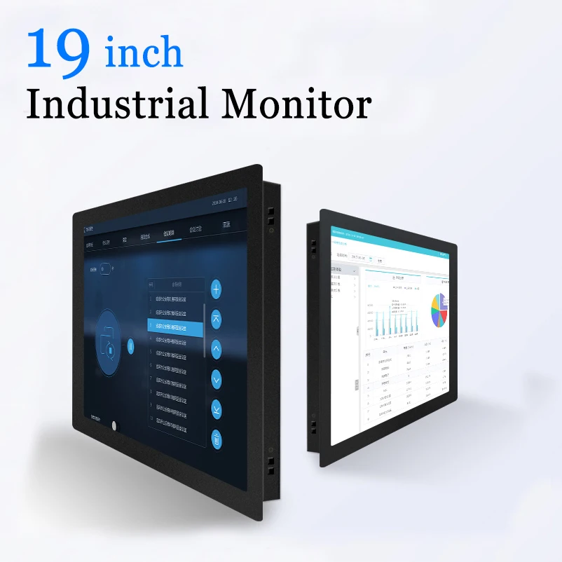 19-дюймовый настенный встроенный планшетофон с резистивным сенсорным экраном VGA