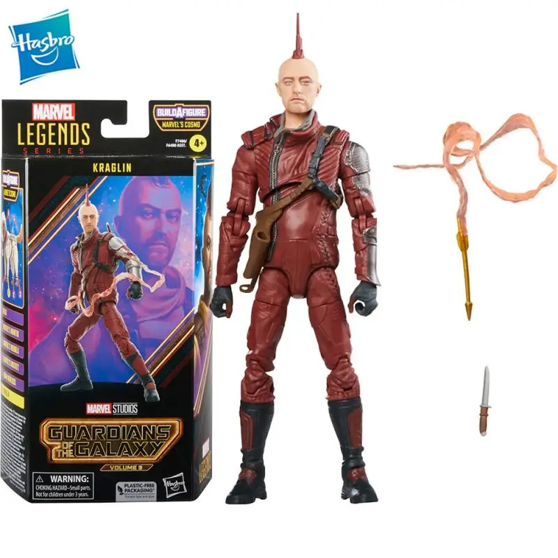 

Hasbro Marvel Authentic Originals Kraglin Movie & Anime Peripherals Collectibles Children's Gifts Movable Characters Model Toys