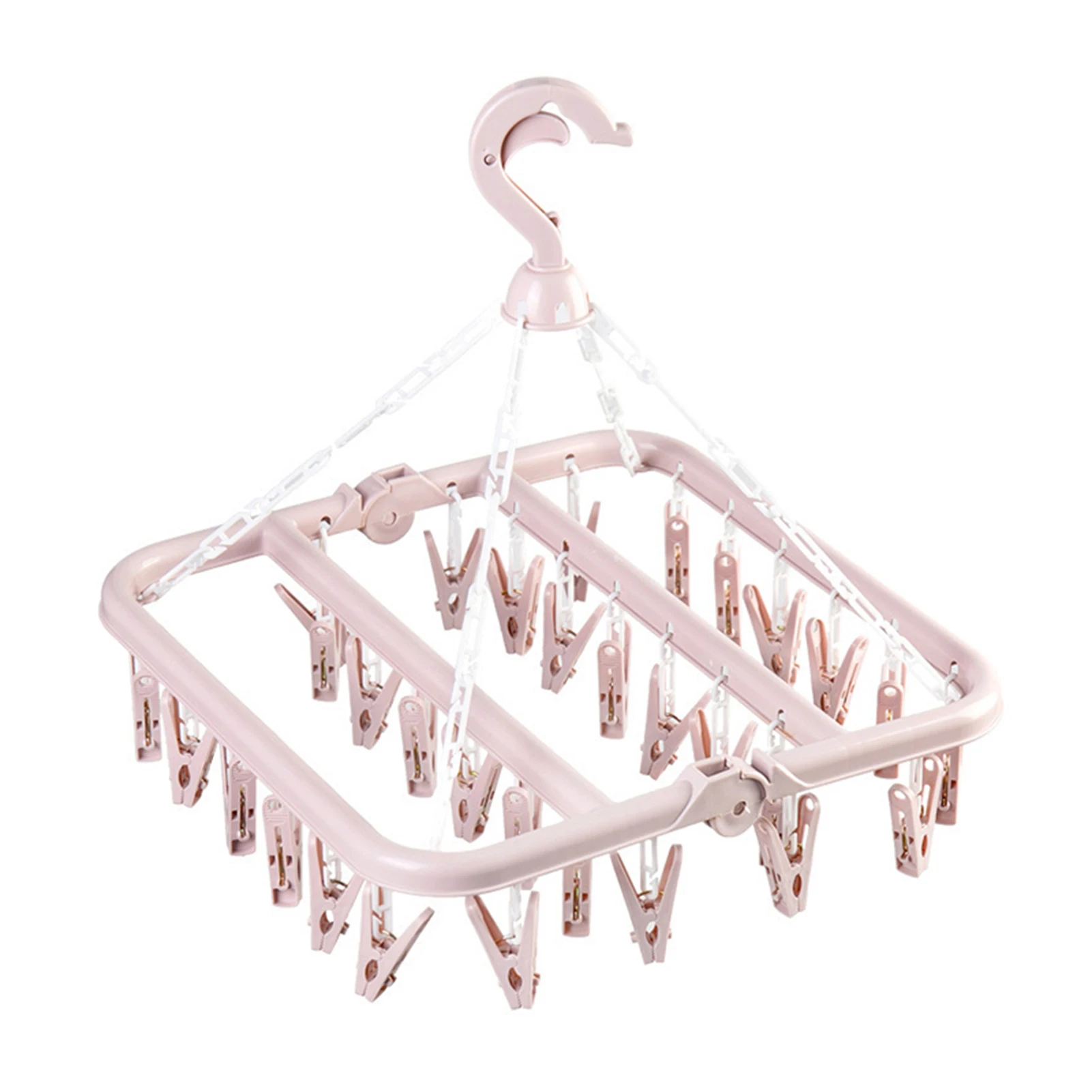 

32 зажима многоцелевой зажим вешалка для носков нижнего белья вешалка для полотенец сушка пластиковые простые в использовании домашние акс...