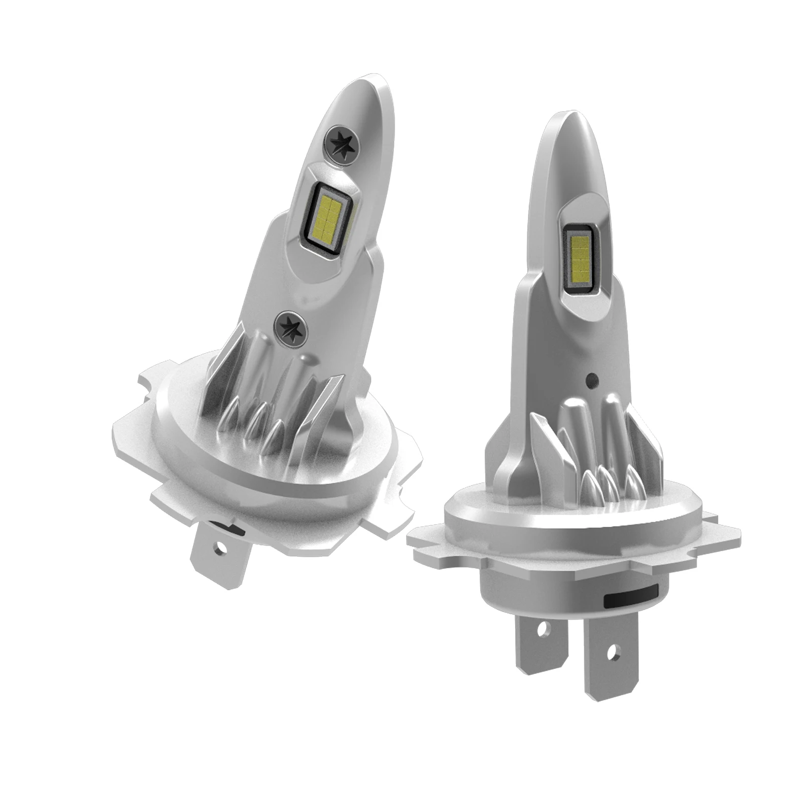 9000LM H7 Led Turbo 6000K 12V Лампа для фар Двойная медная трубка 90 Вт CSP автомобильных