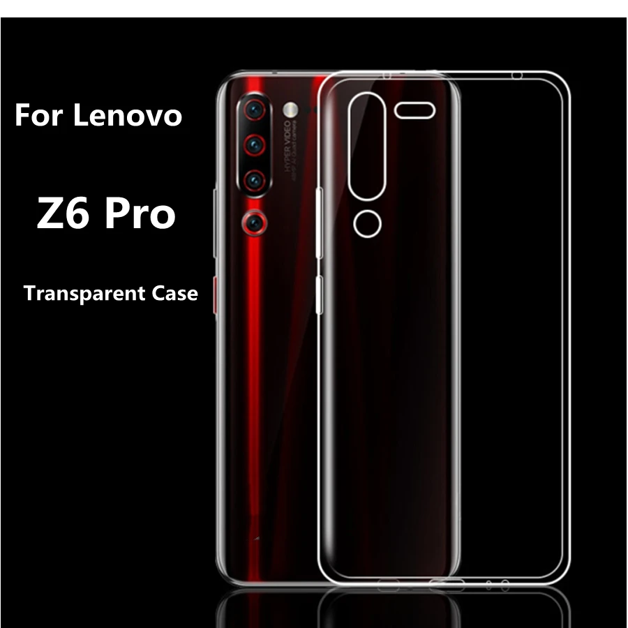 

Shockproof Case For Lenovo z6pro Phon Case L78051 ransparent Soft TPU Silicone Phone Cover