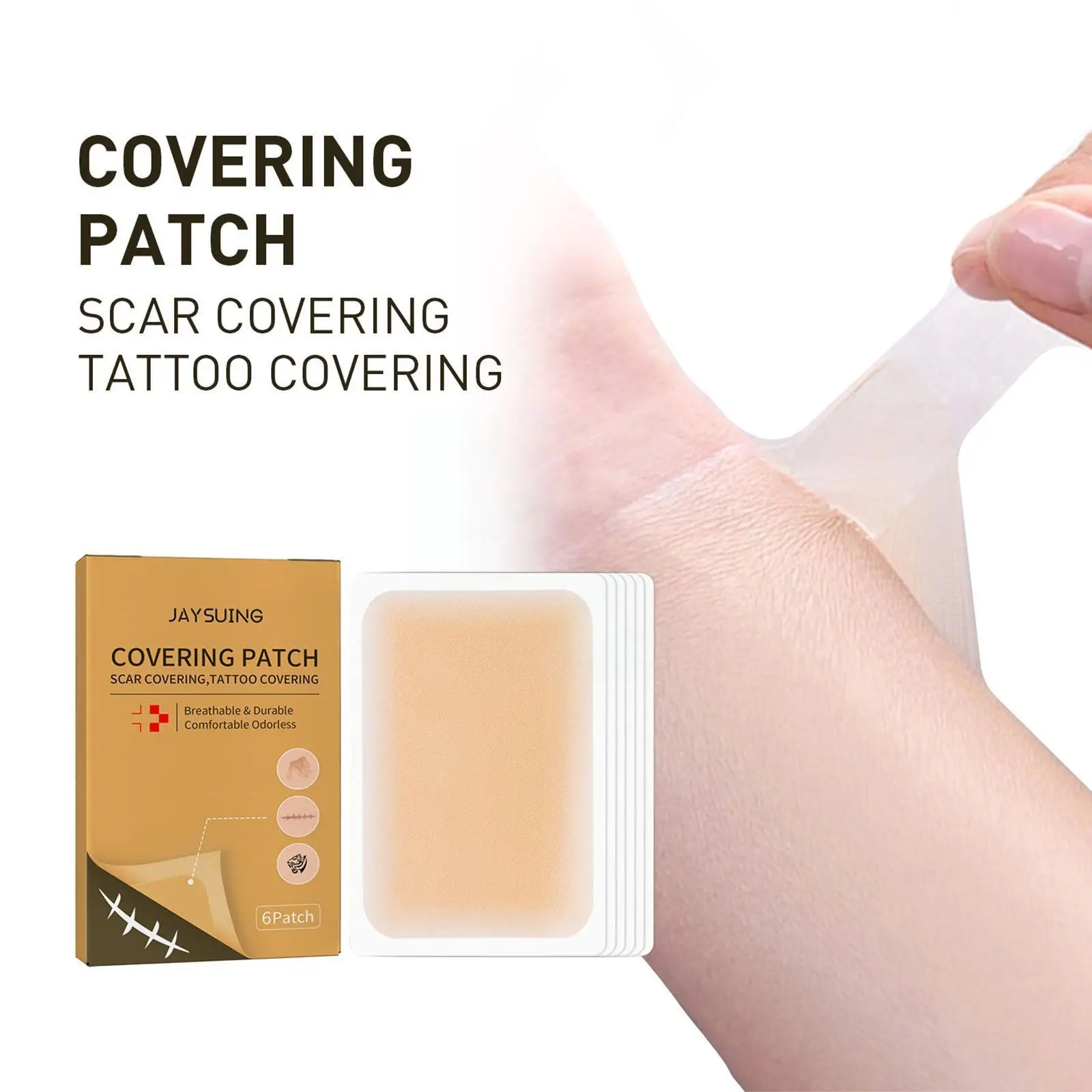 

Waterproof Tattoo Film Ultra Thin Patch Tattoo Scar Cover Tattoo Up Tapes Compression Flaw Acne Accessories Concealing Tatt X4F1