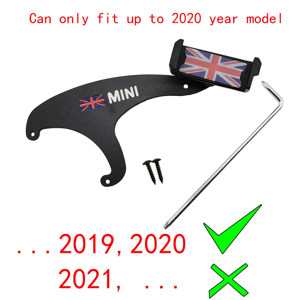 for mini f54 f55 f56 f57 f60 r55 r56 r57 r58 r59 r60 countryman mobile phone holder gps bracket decoration for mini cooper cars free global shipping