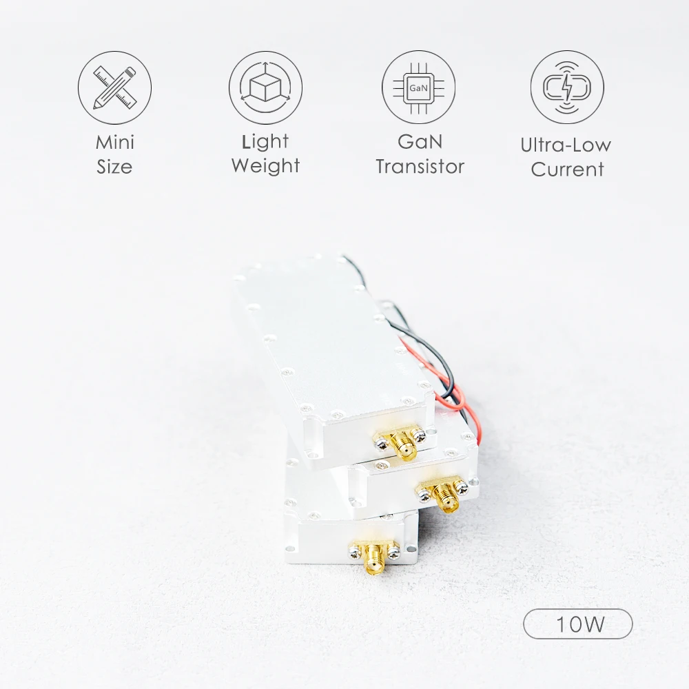 10 Вт 700-800 м 800-950 950-1050 50 модуль GAN усилитель мощности RF источник сигнала дрона