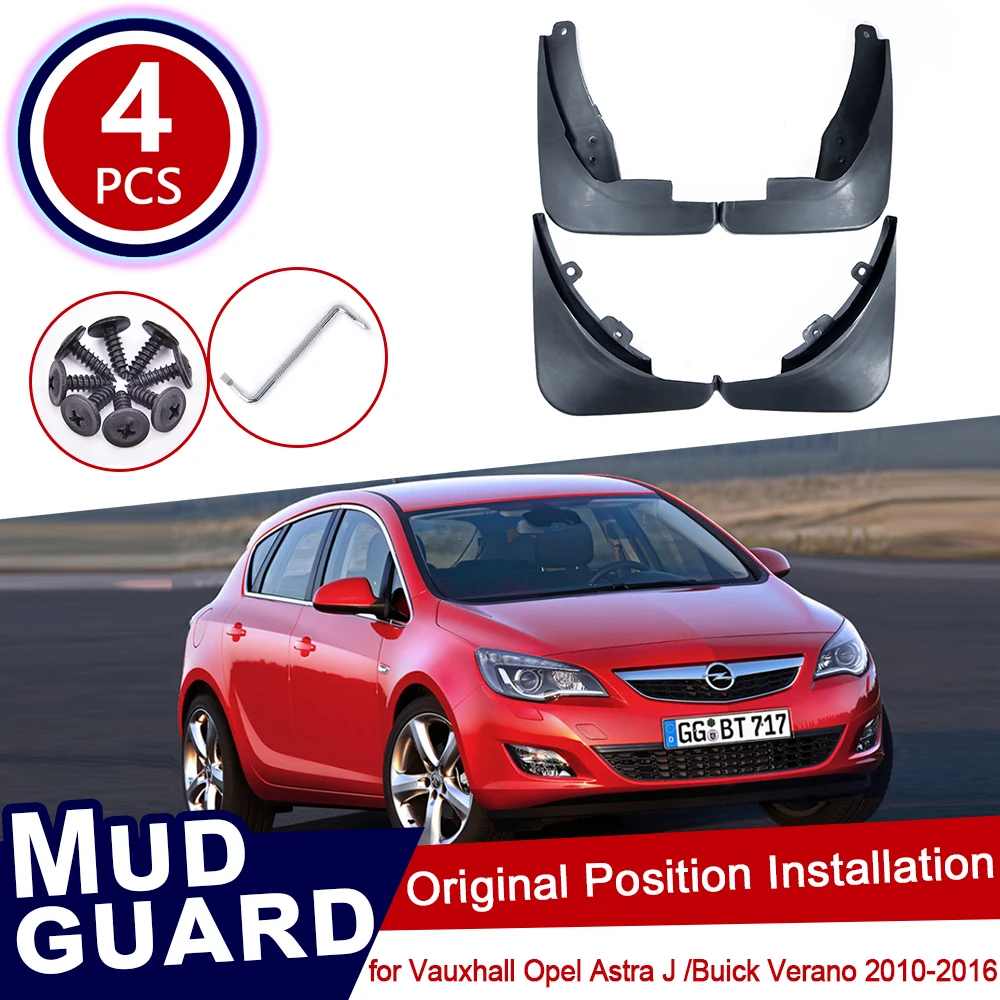 

for Opel Vauxhall Astra J Buick Verano 2010~2016 Car Mud Flaps Mudguard Splash Guards Fender Mudflaps Flap 2012 2013 2014 2015