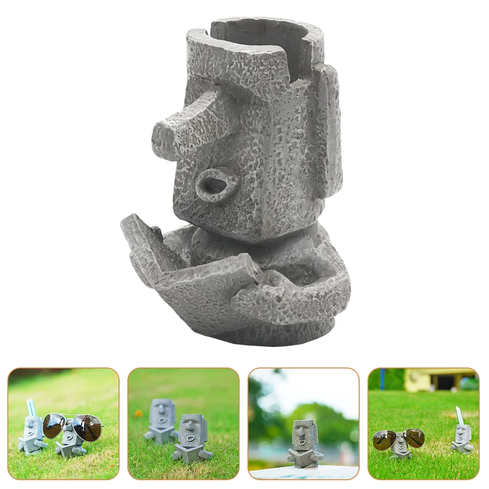 

Resin Glasses Stand Desktop Eyeglasses Holder Decorative Pen Holder Glasses Frame