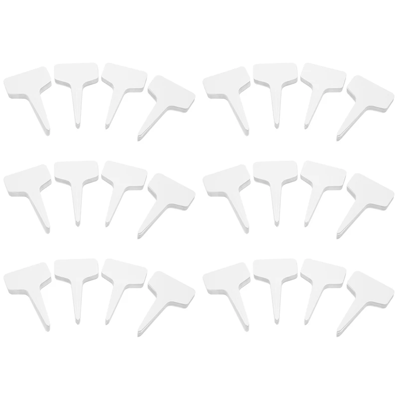 

HOT SALE 600X Garden Labels Gardening Plant Classification Sorting Sign Tag Ticket Plastic Writing Plate Board Plug In Card Whit