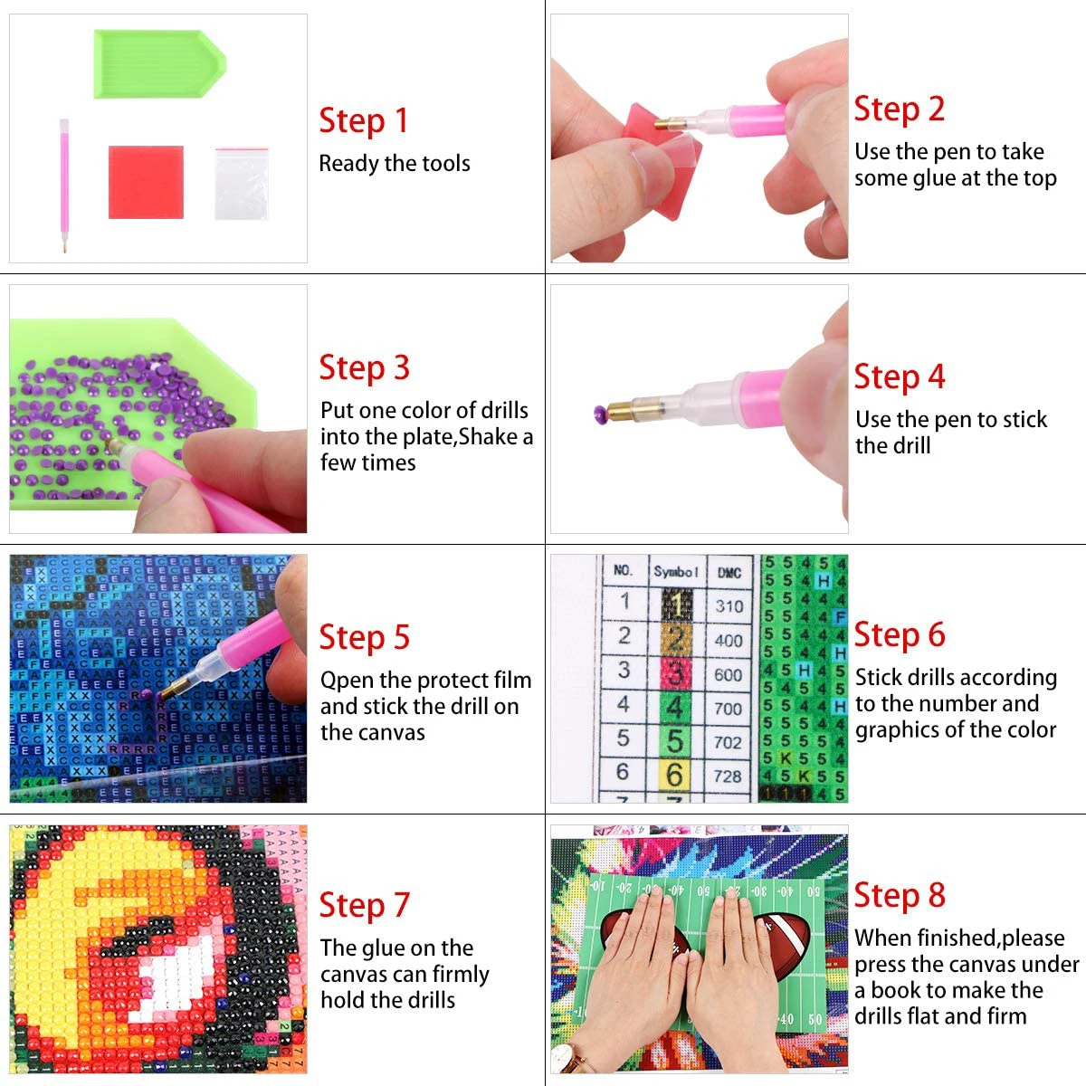 5D Набор Алмазной Живописи Сделай Сам Ковбойская Вышивка Крестиком