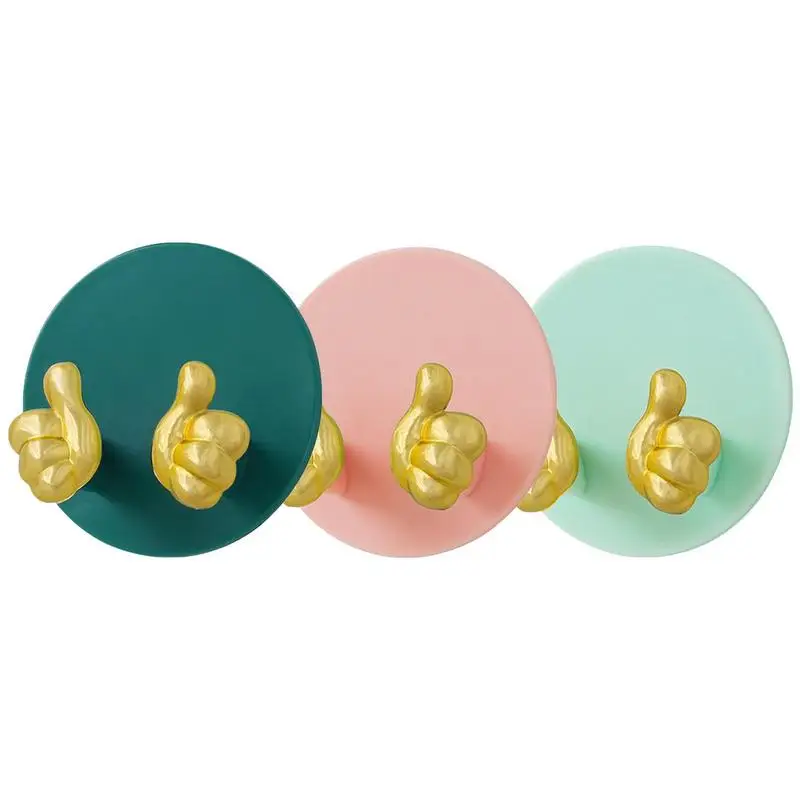 

Thumb Wall Hooks Creative Thumb Wall Hooks For Hanging Self Adhesive Thumb Shaped Hooks For Cable Clip Key Hat Makeup Brush
