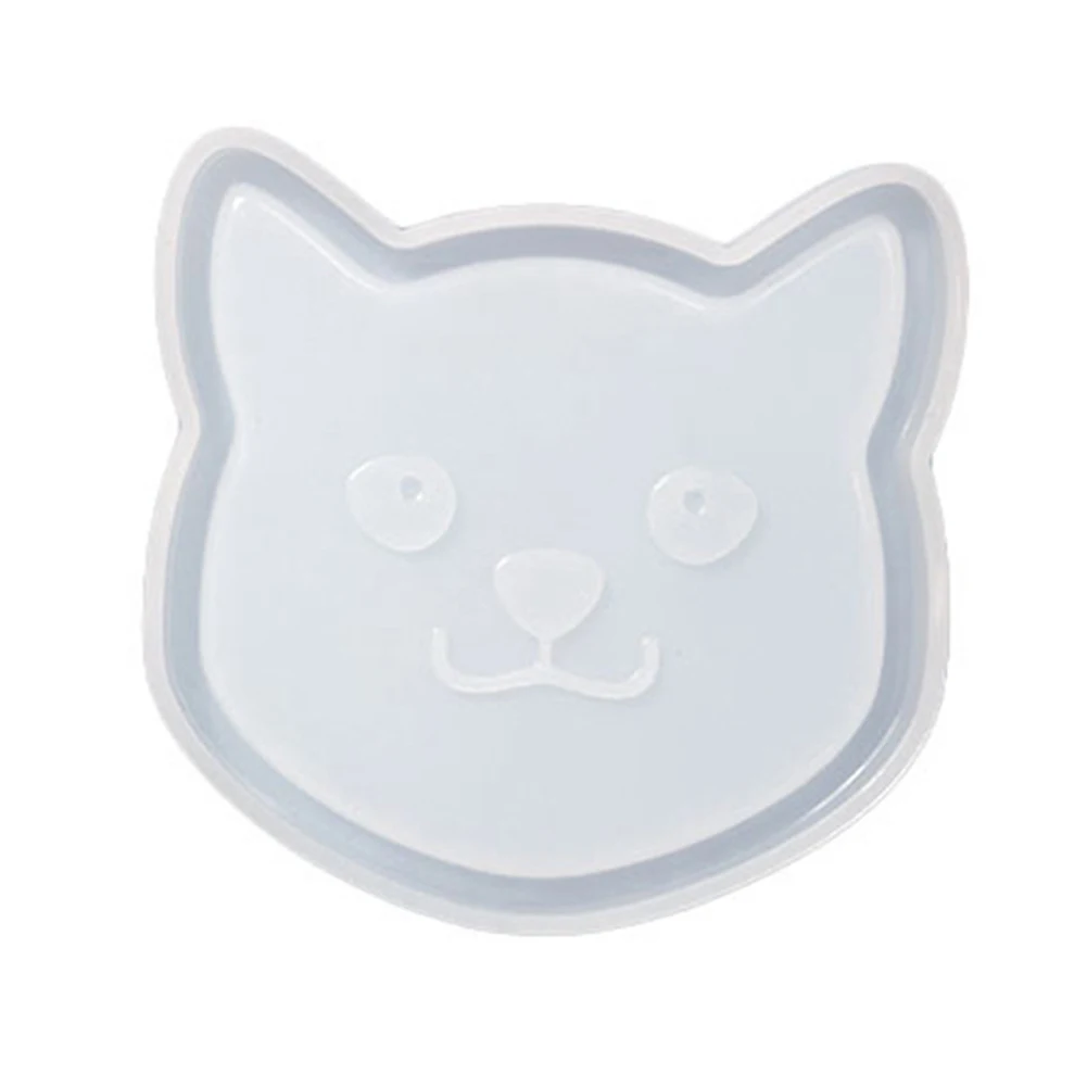 

Silicone Mold for DIY Crafts Cat Coaster Shape Reusable and Easy to Take Apart Perfect for Epoxy Resin and Candle Projects