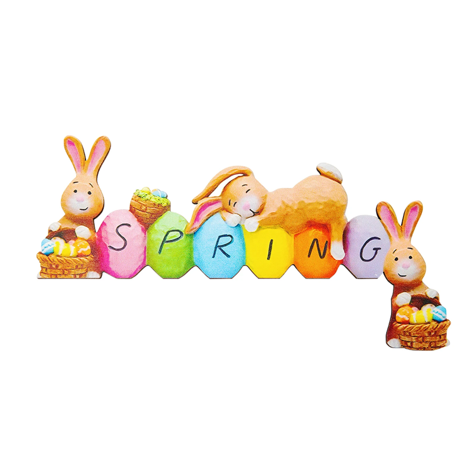 

Пасхальные двери, деревянные украшения, счастливый Пасхальный кролик, украшение для рождественской вечеринки